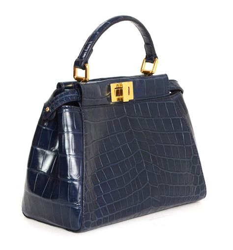 fendi ピーカブー ミディアム|fendi peekaboo crocodile.